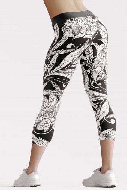 white passion 3 4 leggings back by utopy