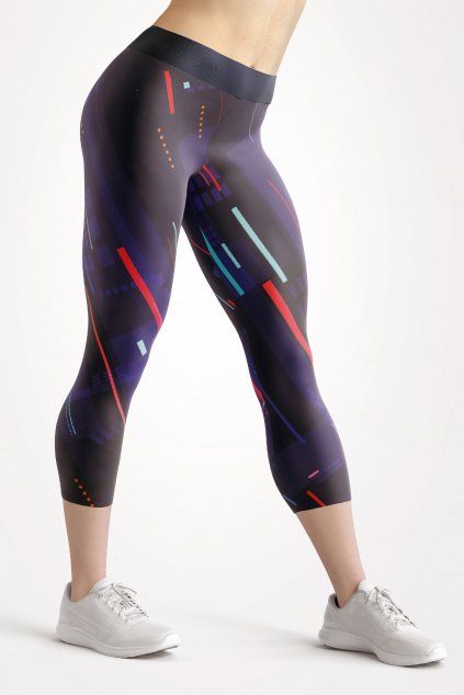 night district front 3 4 leggings by utopy
