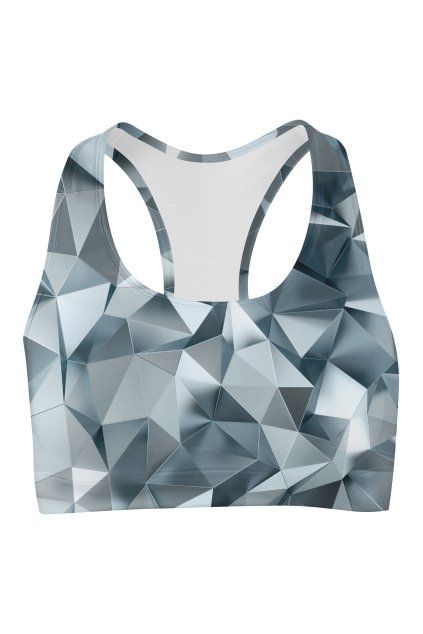 silver soul sport bra front by utopy