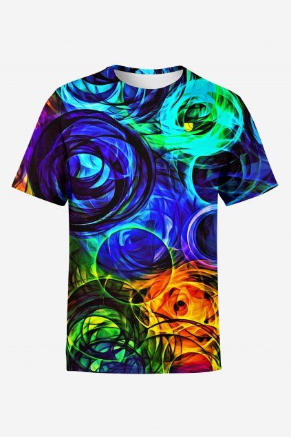 panske tricko neon circles by utopy front