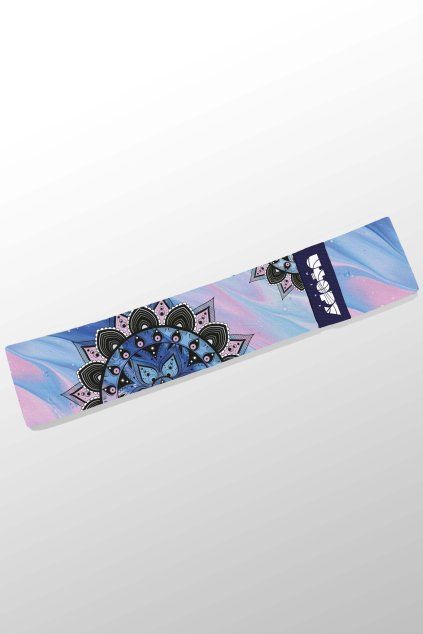 posilovací guma mandala blue pink by utopy