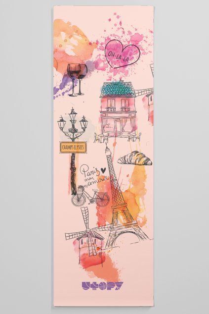 parisienne yoga matka front by utopy