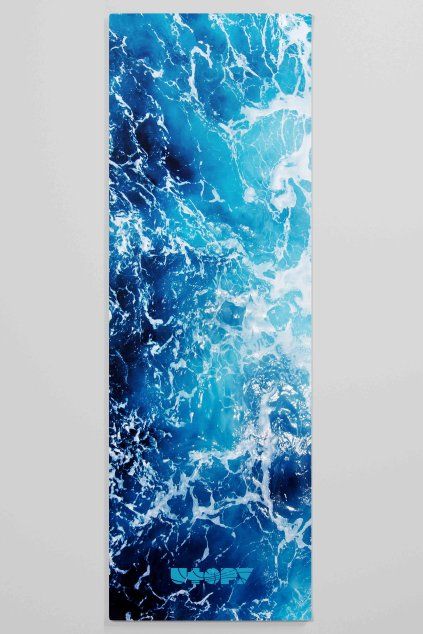 ocean blue yoga matka front by utopy