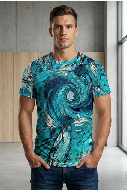 panske triko blue wave by utopy