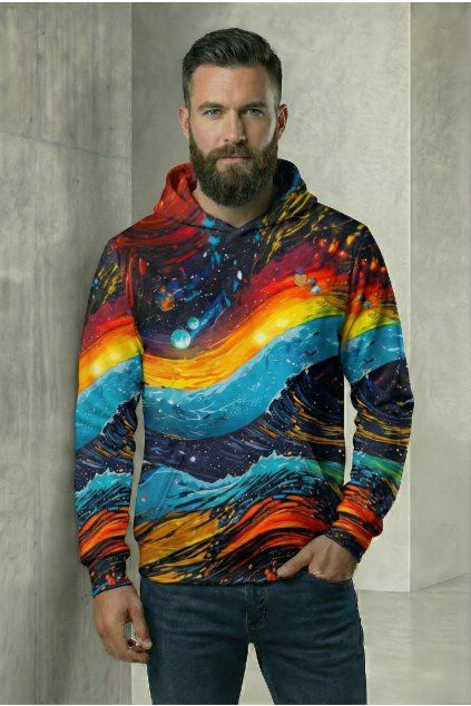 panska mikina color wave by utopy