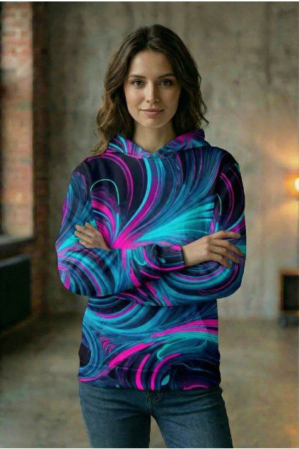 damska mikina neon vortex by utopy