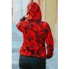 Mikina Red Rozes fullprint