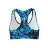 tropical garden sport bra back by utopy