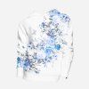 mikina pure beauty blue edition fullprint