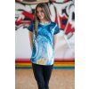 damske tricko turquoise