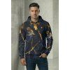 panska mikina dark gold